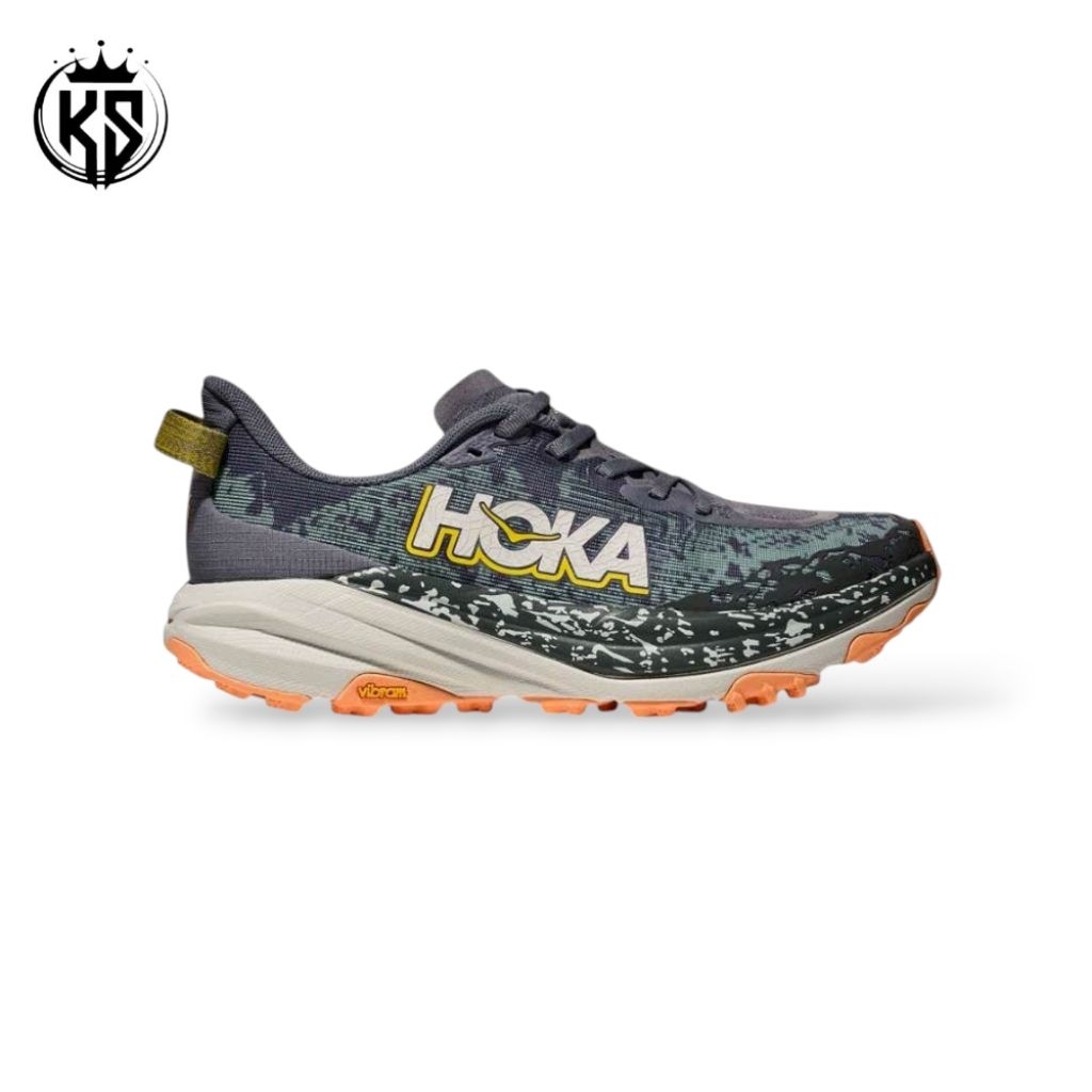 HOKA Speedgoat 6 Women's Gret Skies Cosmic Grey ( WIDE )