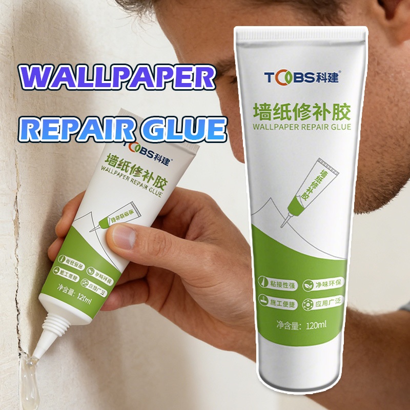 120ml Lem perekat dinding super kuat wallpaper sebaguna memperbaiki yang lepas