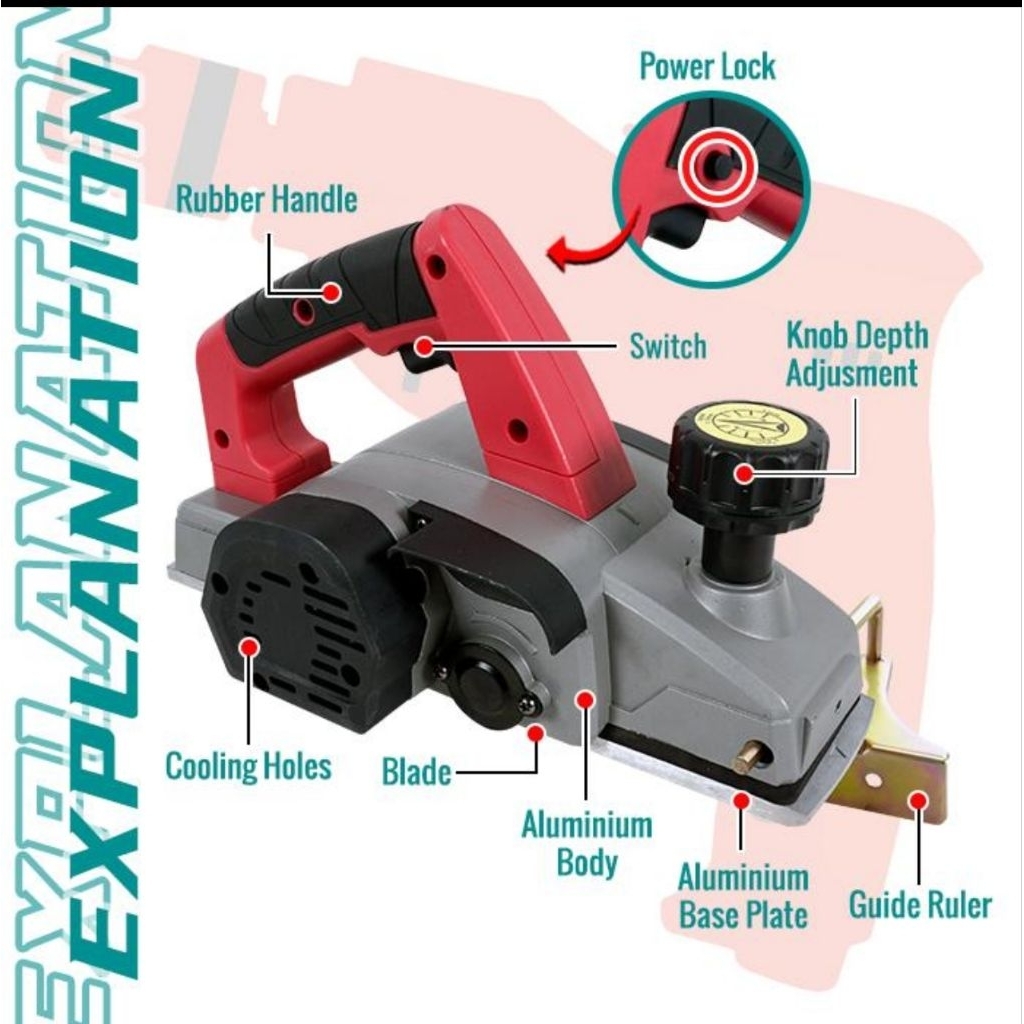 MESIN PLANER WIPRO W2820N