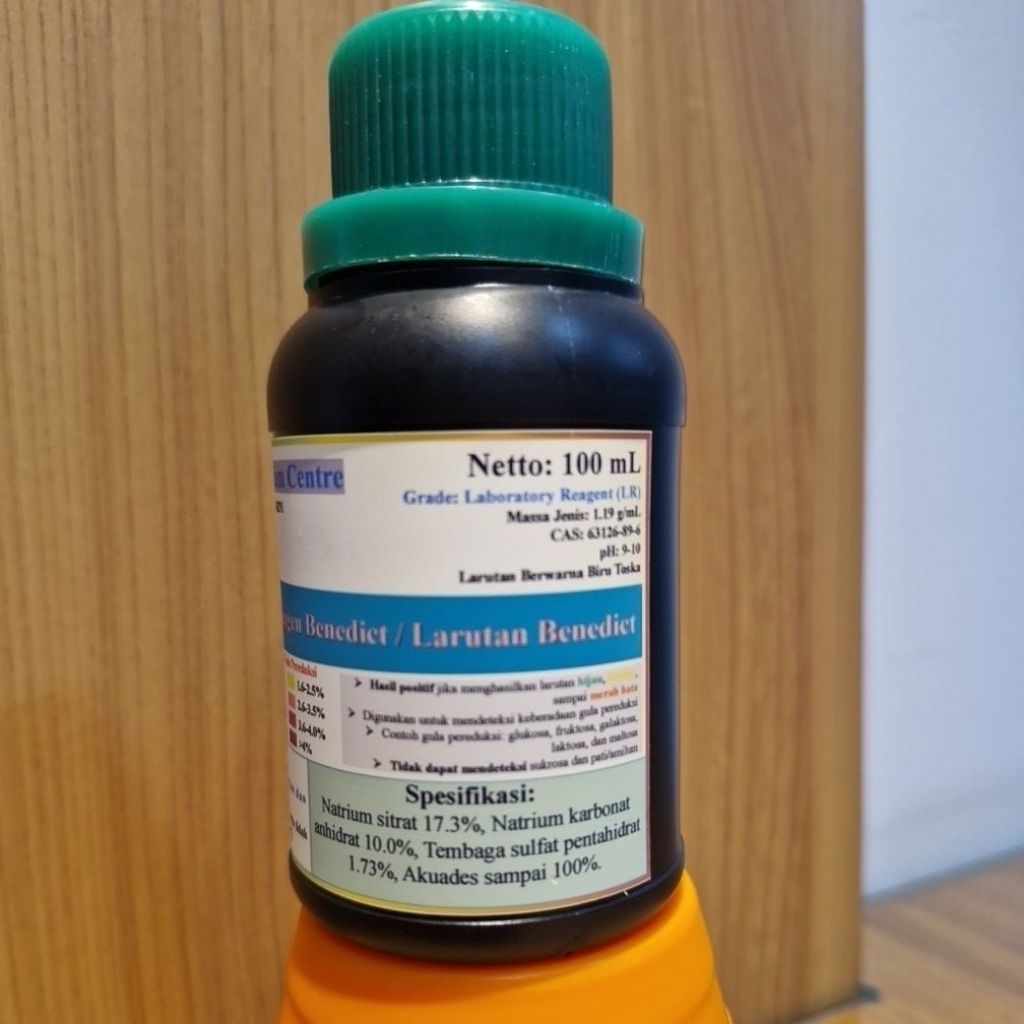 Benedict's Reagent / Larutan Benedict 100 ml