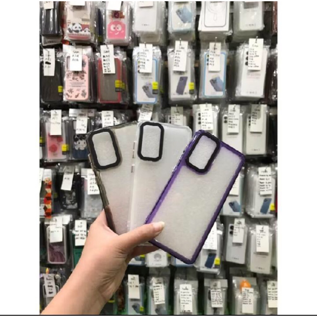 hardcase chrome clear list warna SAMSUNG A52