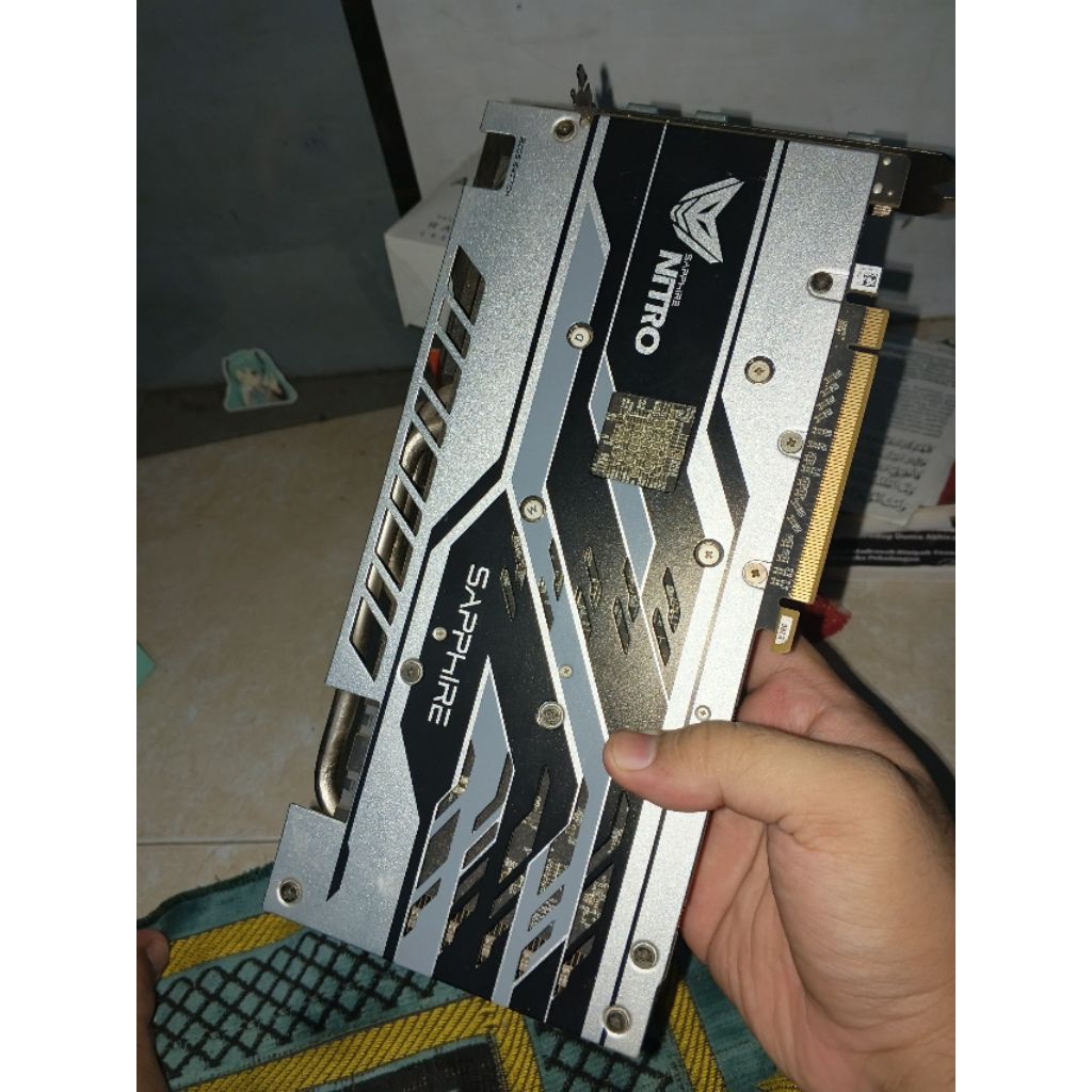 RX580 4Gb Gddr5 Shappire Nitro + Plus Second