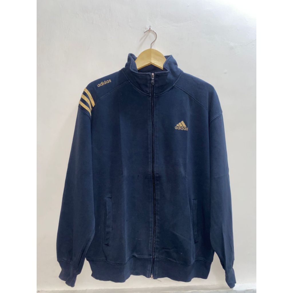 [RARE] Adidas Track Jacket Navy Gold - Made in Japan Edition