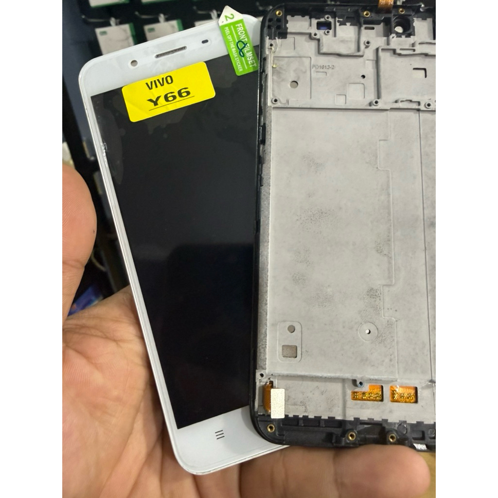 LCD TOUCHSCREEN PLUS FRAME VIVO Y65 / Y66 / V1719 COMPLETE FULLSET ADA MINUSNYA