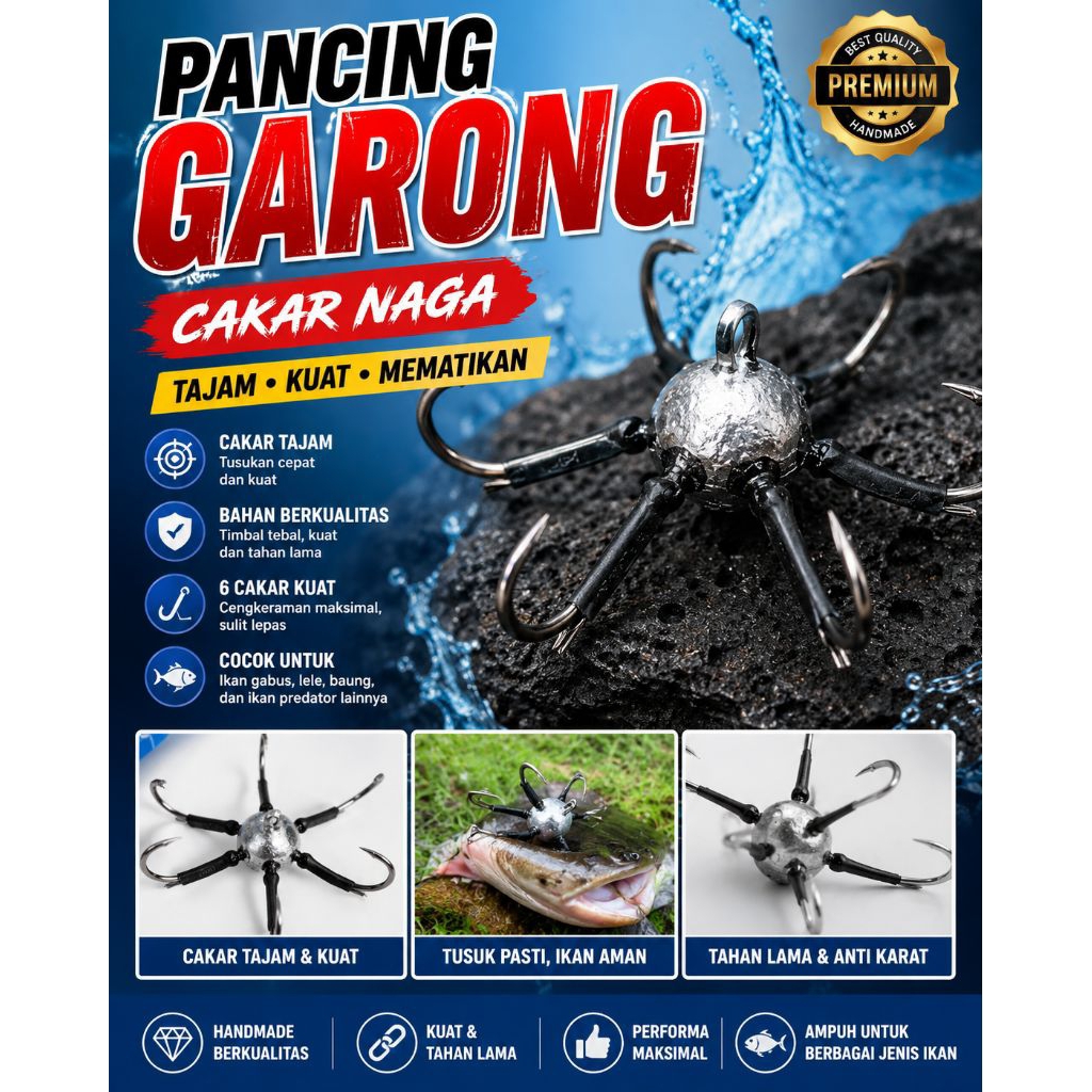Pancing Garong Cakar Naga