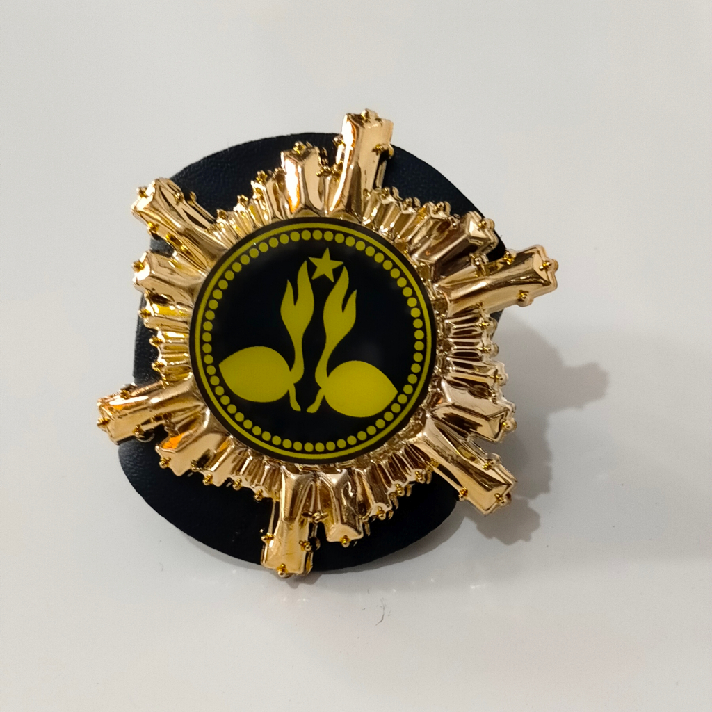 Ring Kacu Pramuka Pembina Pria dan Wanita  Model Kalep Matahari dengan Desain Elegan