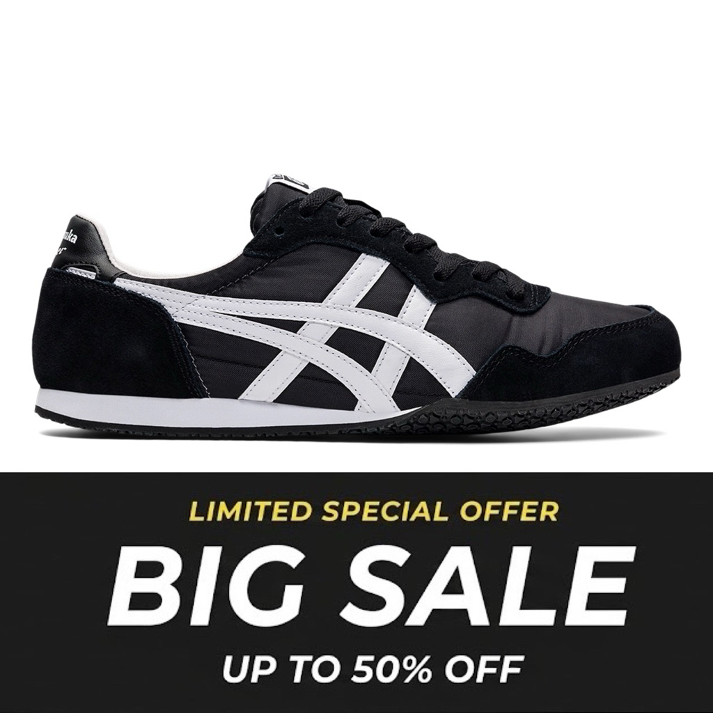 Onitsuka Tiger Original Serrano Black White Unisex