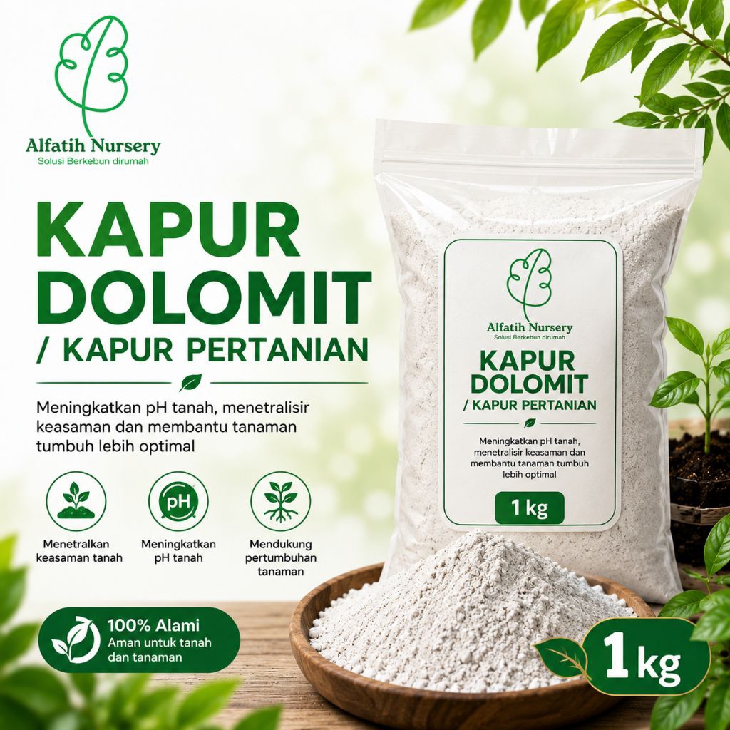 Kapur Dolomit atau Kapur Pertanian