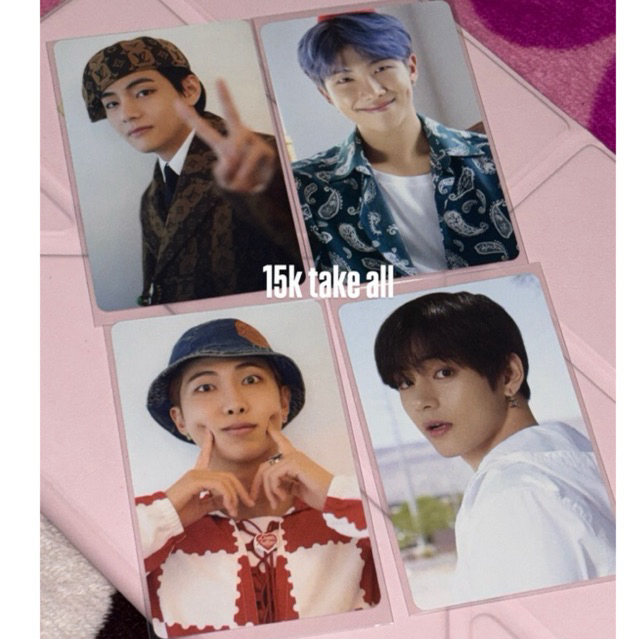 wts pc photocard dicon taehyung rm bts