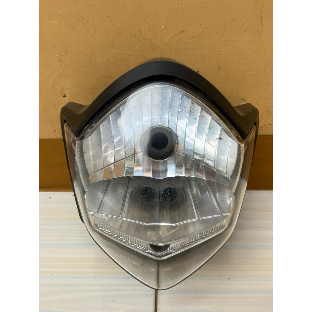 headlamp lampu depan yamaha vixion old oval original second