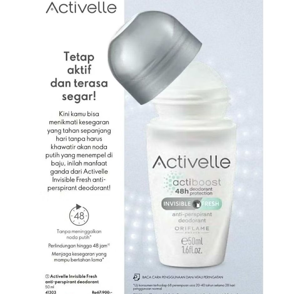 Oriflame Activelle Invisible Fresh Anti-perspirant Deodorant
