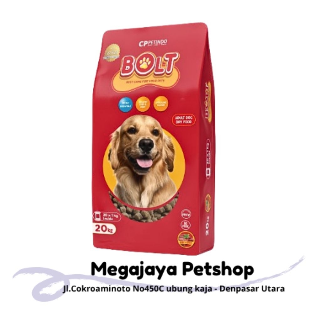 BOLT DOG BEEF BULAT 20KG