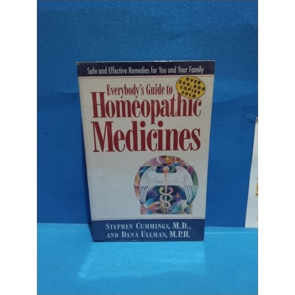 Buku original EVERYBODY'S GUIDE TO HOMEOPATHIC MEDICINES by Stephen