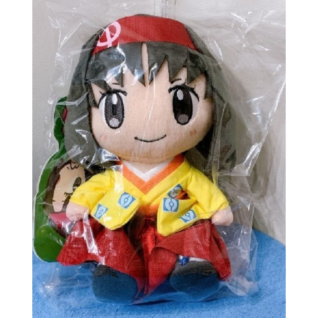 plush boneka mainan toy tcg card game anime pikachu pokemon original pokemon center trainer erika gy