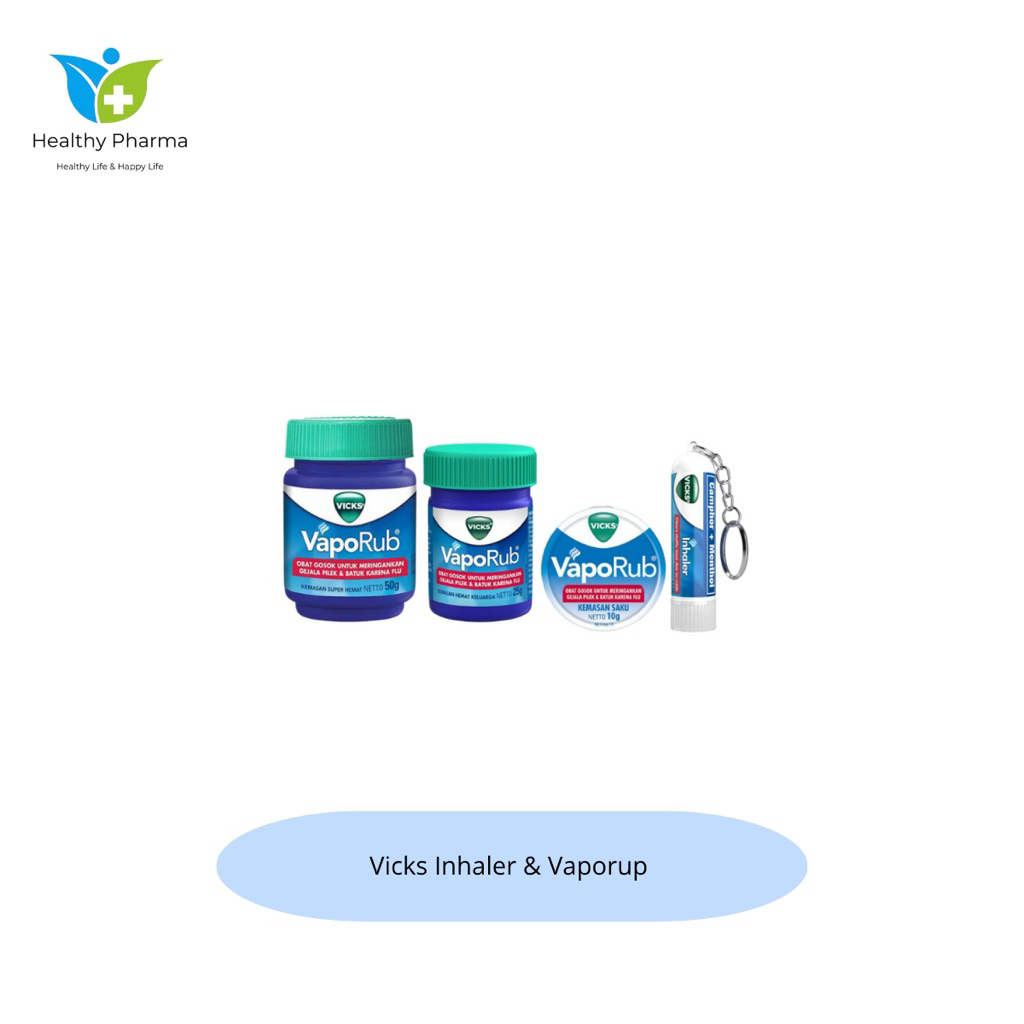 Vicks Vaporub dan Inhaler