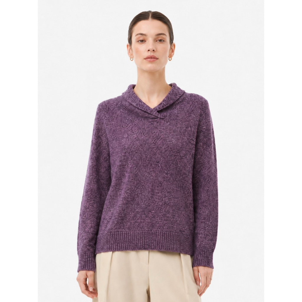 (S) Sweater Cotton Shady Massimo Dutti