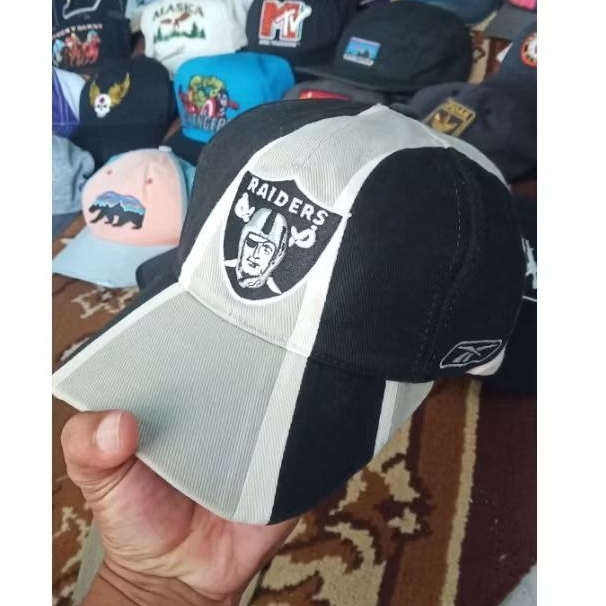 Topi NFL raiders caps motif