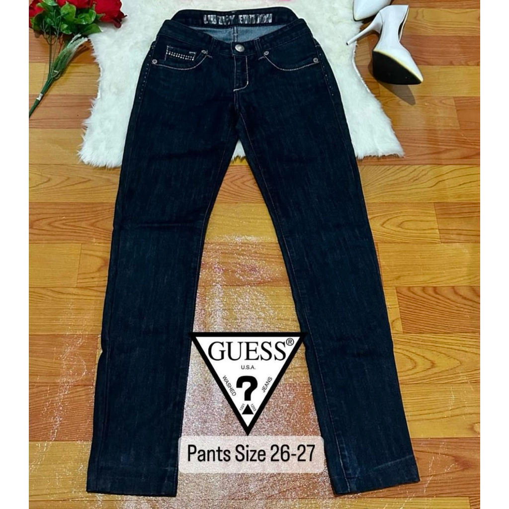 Celana Denim GUESS Swarovski