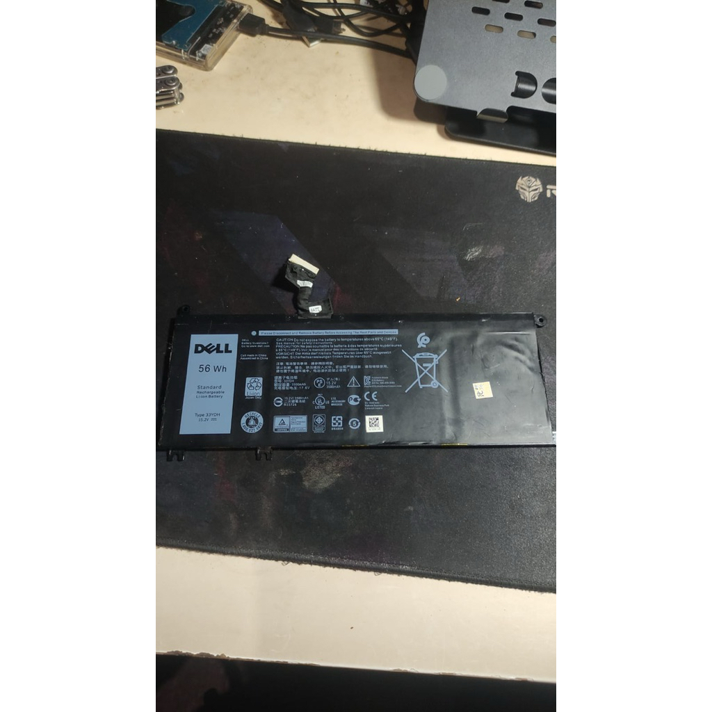 Baterai copotan laptop Gaming Dell G3