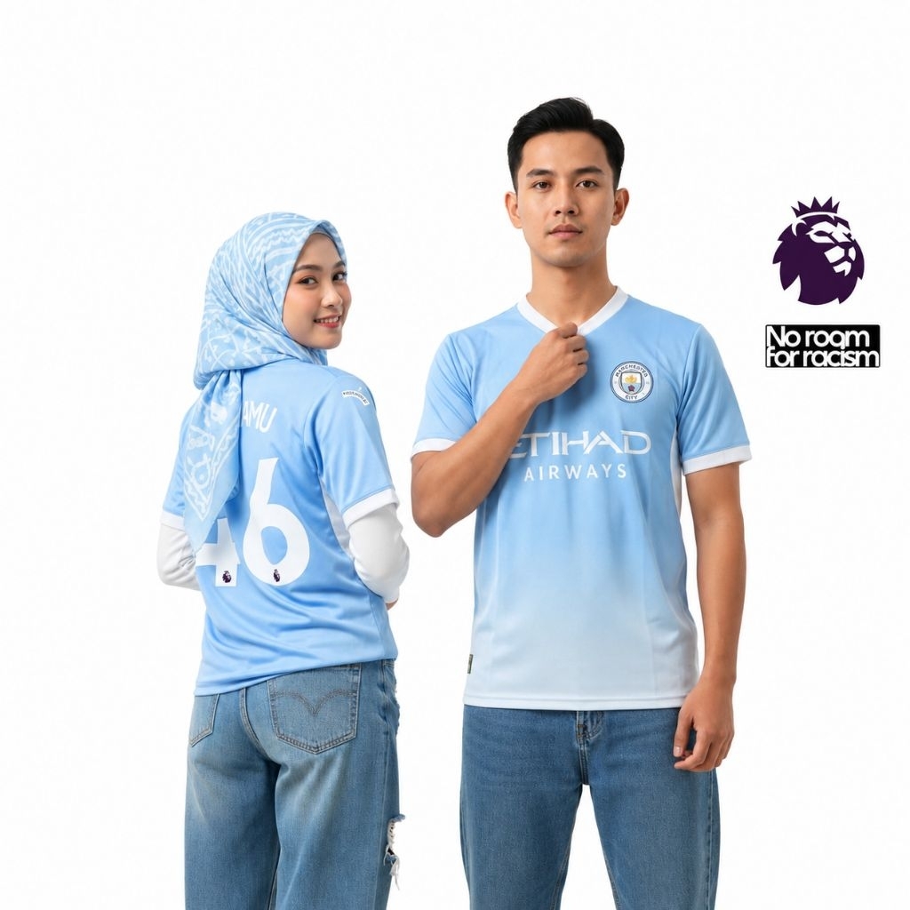 Jersey Manchester City Home 2026 2027 Grade Original - Jersey Man City Terbaru High Quality