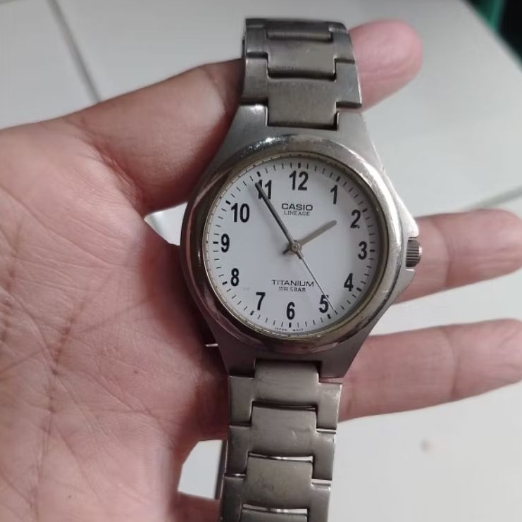 Casio Lineage Full Titanium Original