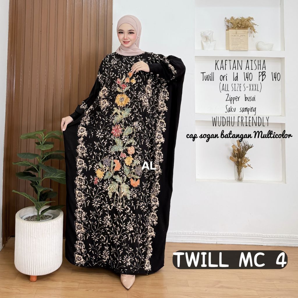 GAMIS SUJU LD 140 SOGAN CAP HANDMADE MULTICOLOUR BAHAN RAYON TWILL ORI PREMIUM BUSUI FRIENDLY GAMIS 