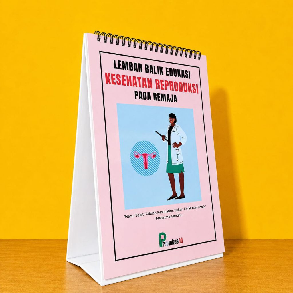 Buku Lembar Balik Kesehatan Reproduksi Remaja | Lembar Balik Kespro Remaja| Lembar Balik Edukasi Kes