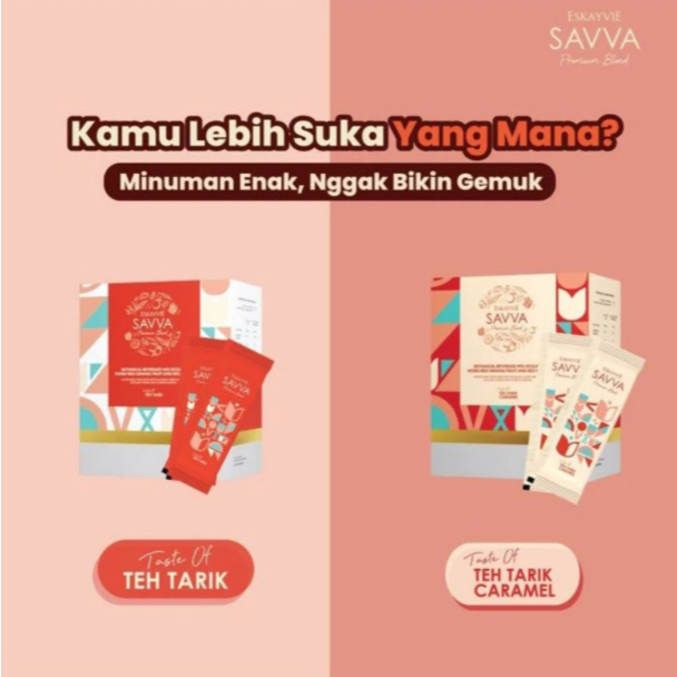 Teh Tarik Sachet Harian SAVVA TEH TARIK