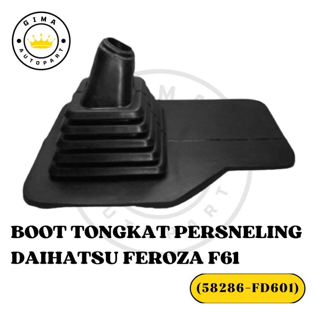 Karet Boot Tongkat Tuas Gigi Persneling Perseneling Mobil Daihatsu Feroza F61 | High Quality