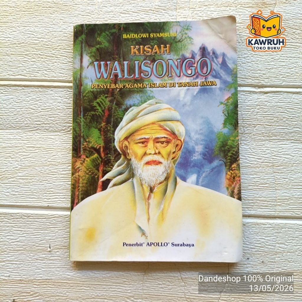 Kisah Wali Songo - penyebar agama Islam di tanah Jawa - Buku Cerita Anak Bekas Preloved