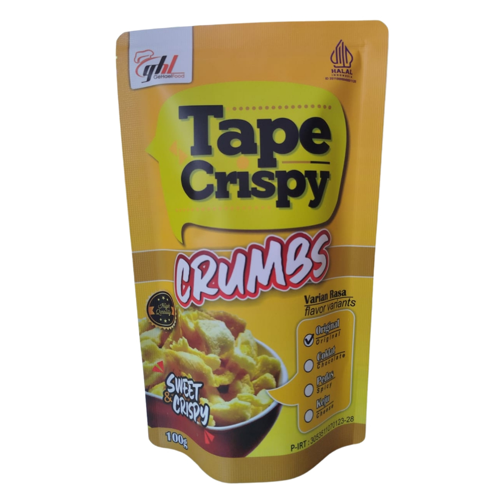Tape Crispy Crumbs Oleh-Oleh Khas Bondowoso