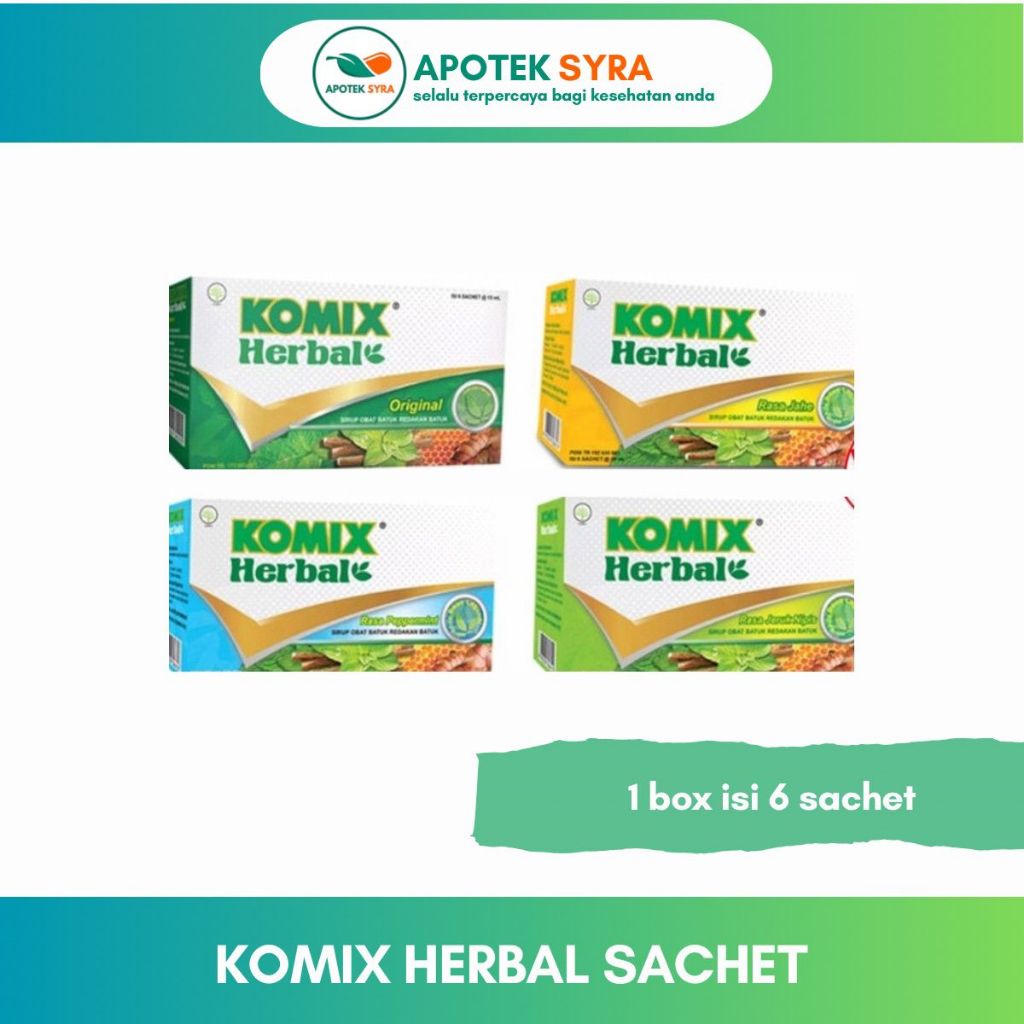 Komix Herbal Sachet Per Box