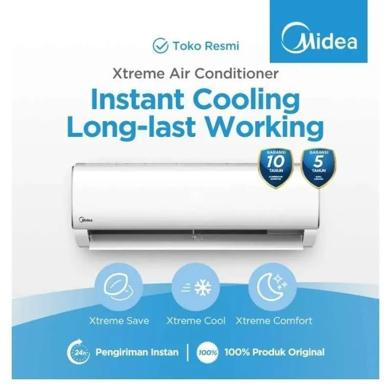 AC Midea 0,5 PK MSFCE-05CRN2X