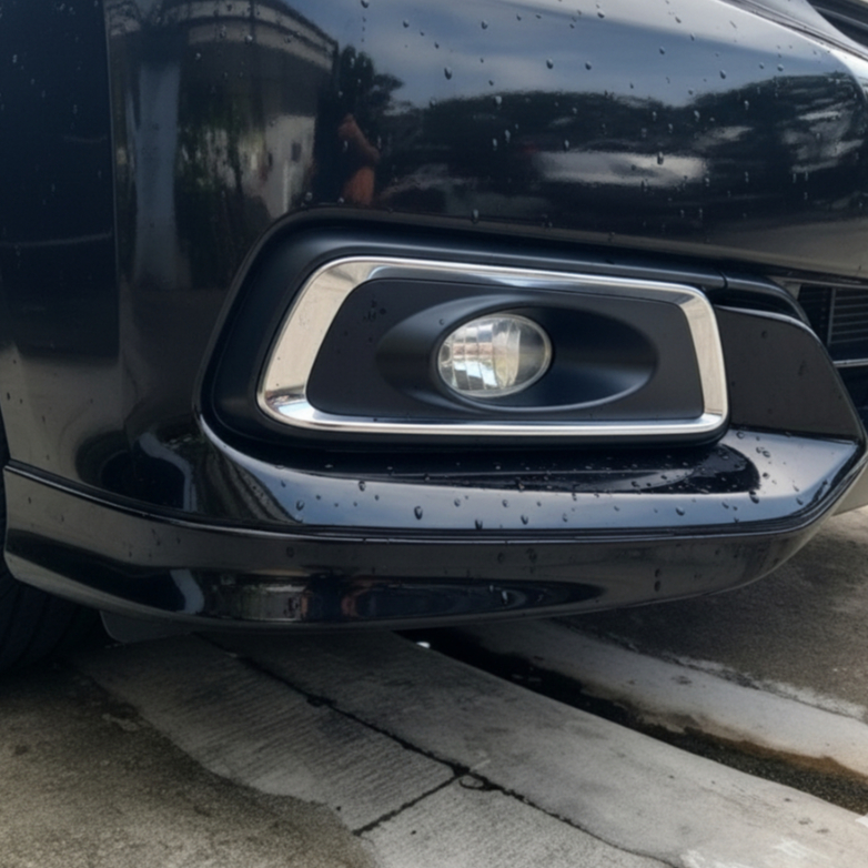 winglet depan honda mobilio type tipe E dan S HITAM - old facelift sayap bagian front depan pelindun