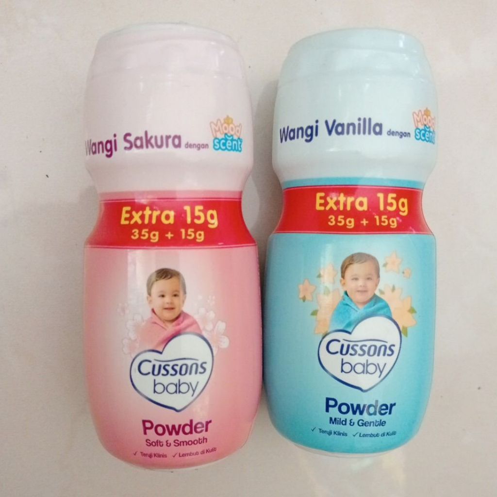 BEDAK CUSSONS BABY 50gr / BEDAK BAYI CUSSONS