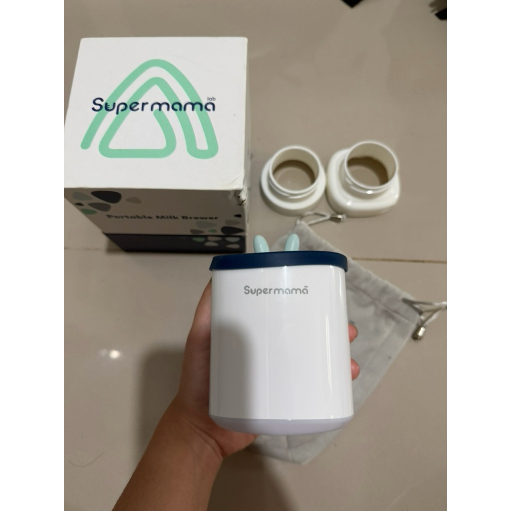 Preloved supermama portable milk brewer