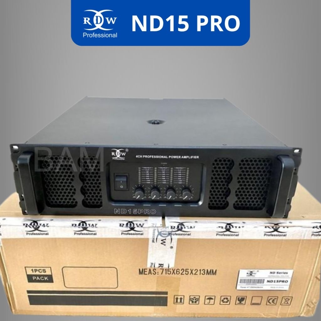 Power Amplifier RDW ND 15 Pro Gen 2