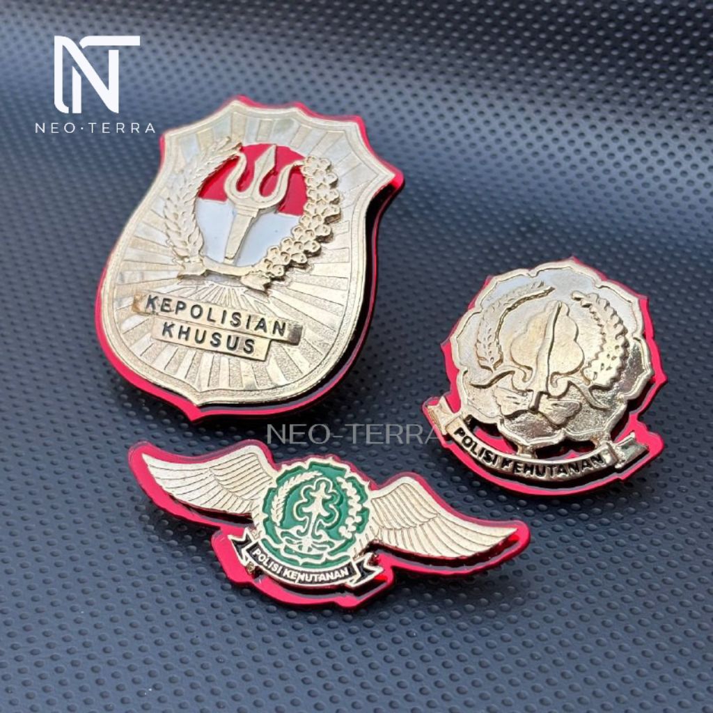 Pin Wing Polhut / Kewenangan Polisi Kehutanan / Tanjab Polhut / kewenangan polsus Premium Terbaru
