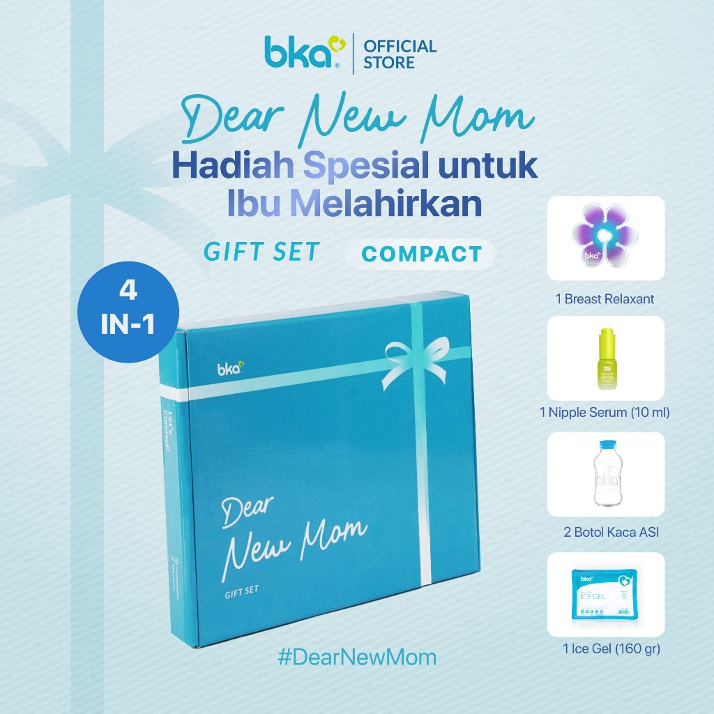 BKA Dear New Mom Gift Set  – Kado Ibu Melahirkan |  Birthday Gift Mom | Hampers Ibu Melahirkan | Kad