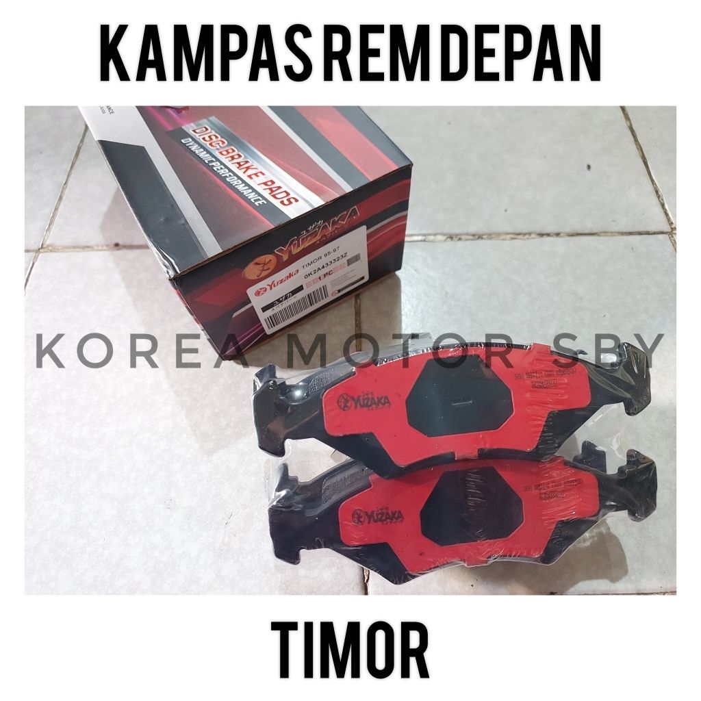 Kampas Rem Timor Depan Kanvas Rem Timor Merk YUZAKA