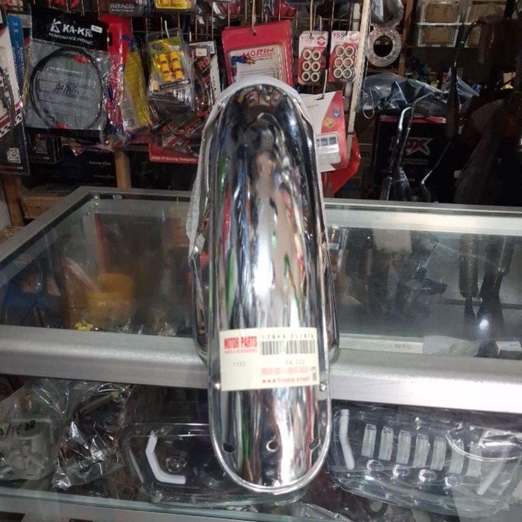spakbor besi depan cb 100