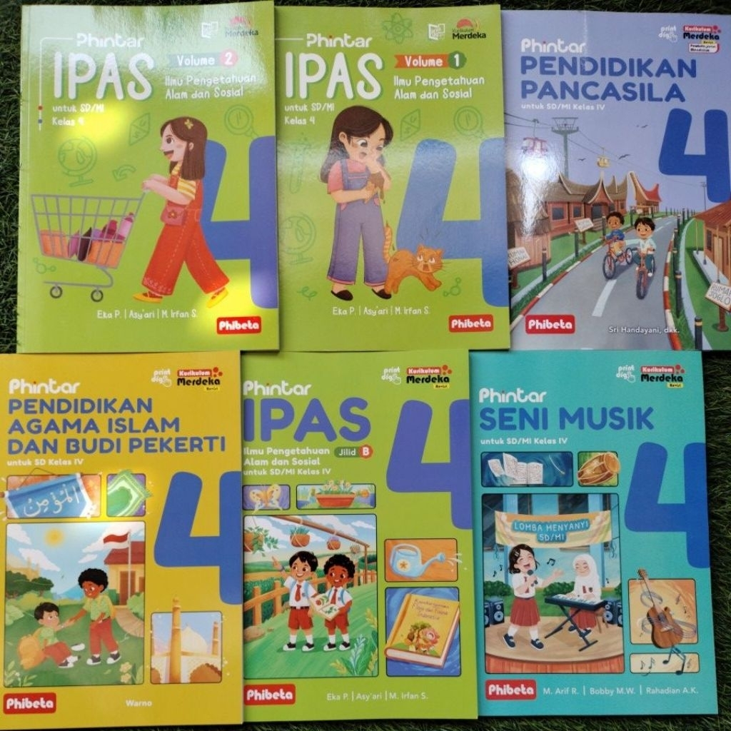 BUKU ERLANGGA KURIKULUM MERDEKA KELAS 4