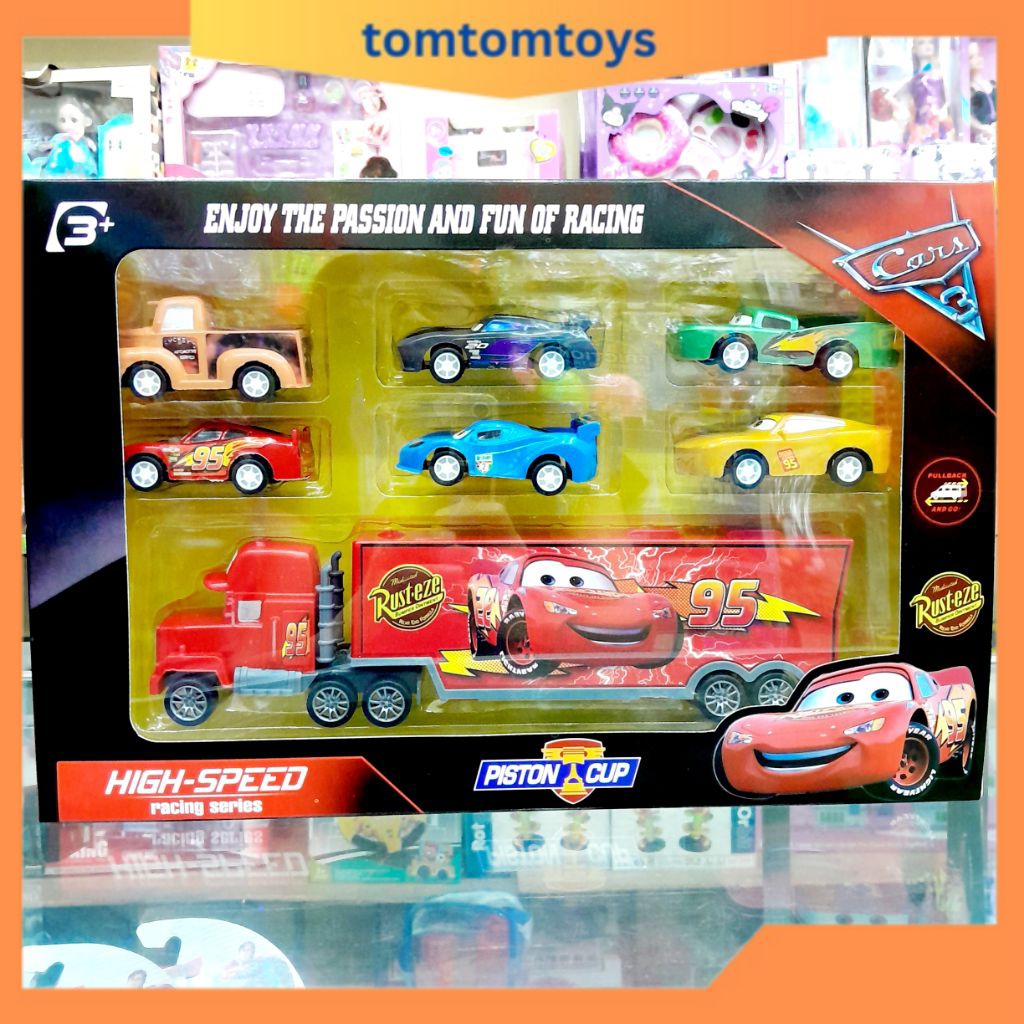 CARS MCQUEEN MACK Truck Diecast Mobil