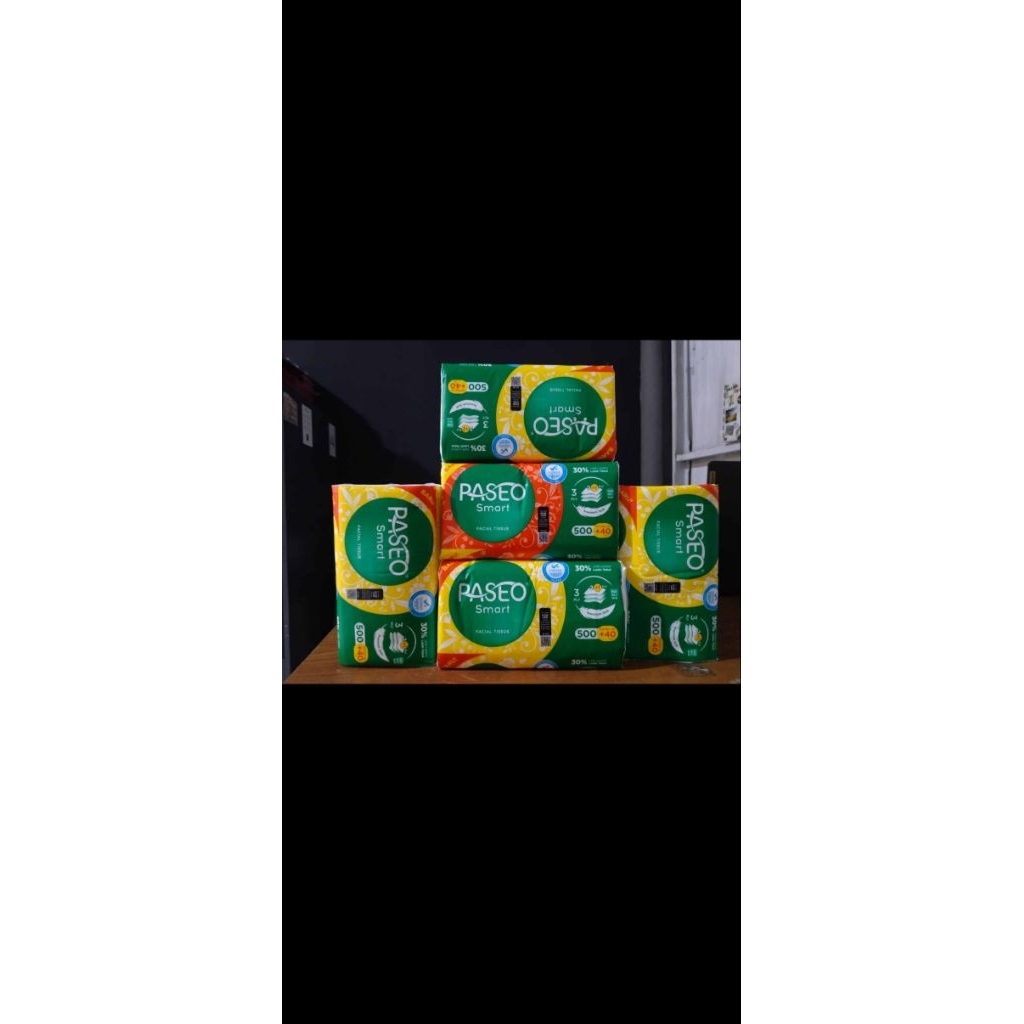 1 DUS/KARTON Tisu/Tisue Facial Paseo smart 250 Sheets | 1 dus isi 48 pack

