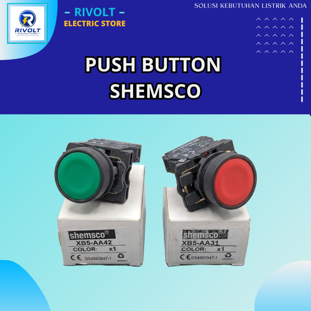 Push Button Shemsco XBS-AA42 XBS-AA31