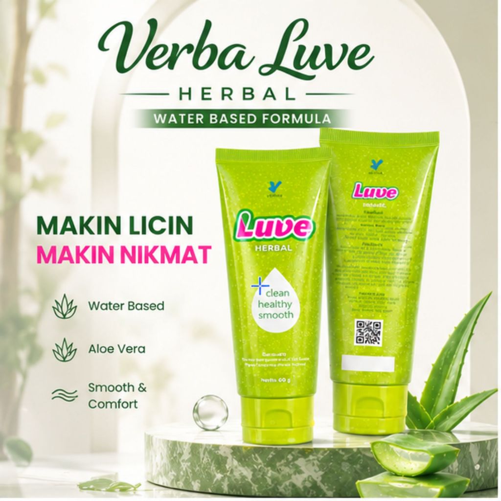 Verba Luve Aloe Vera Clean Smooth Water Based Original