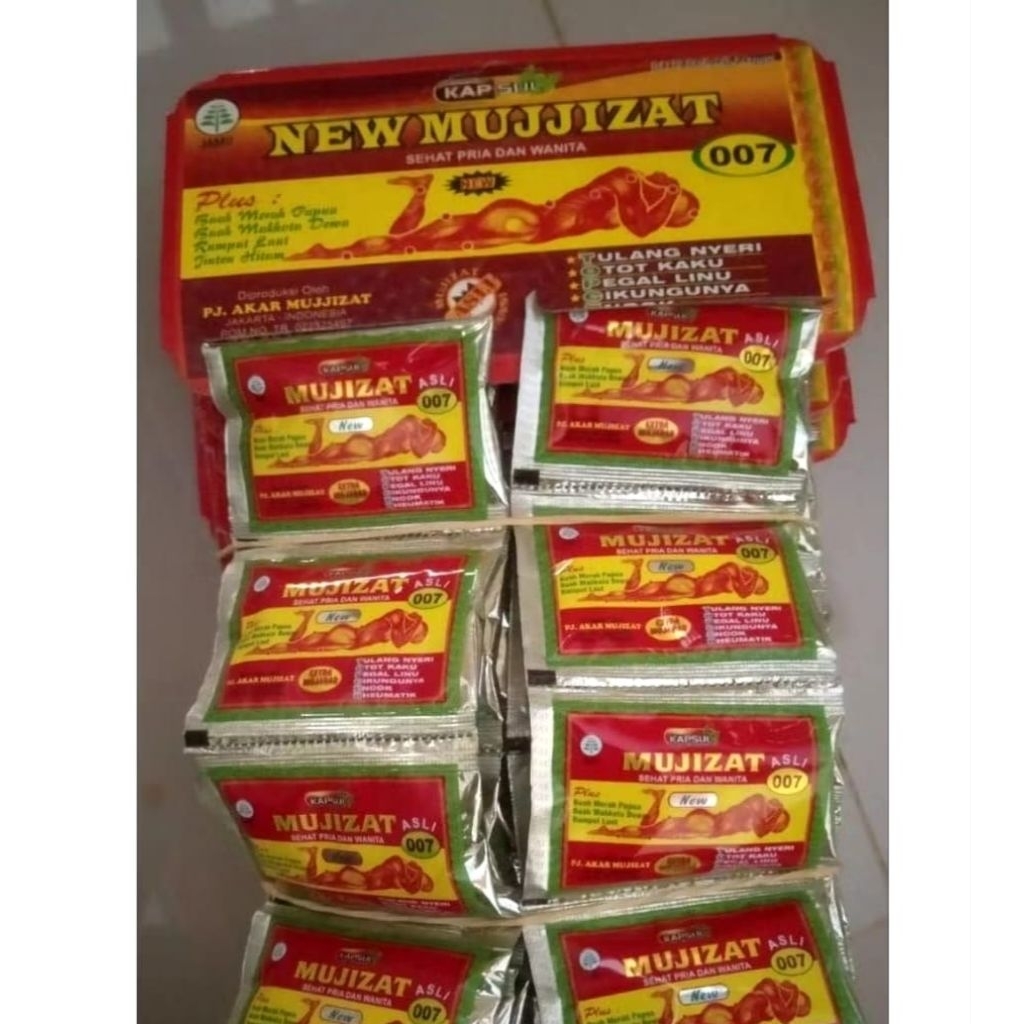 ready kapsul new mujizat hanger original