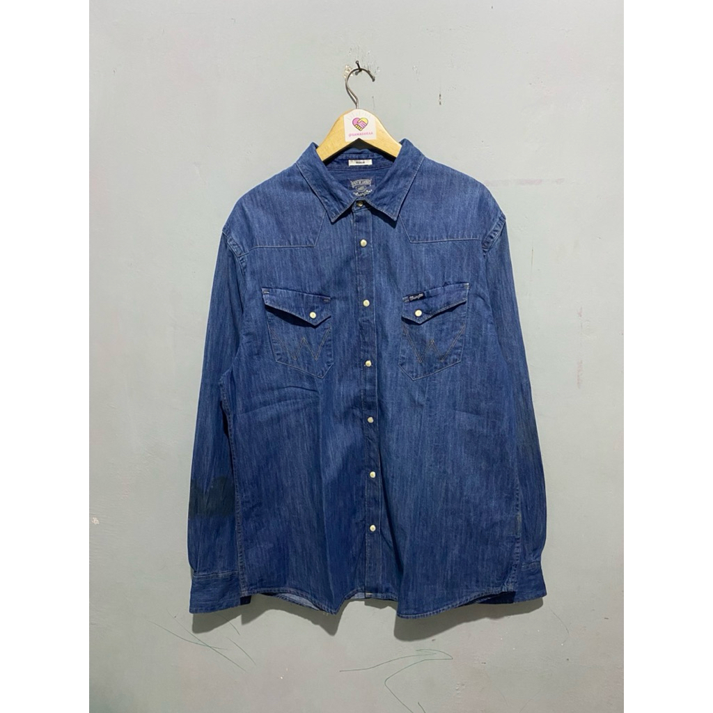 kemeja wrangler western jeans