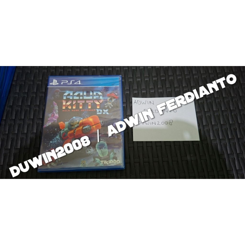 PS4 Playstation 4 - LRG Limited Run Games - Aqua Kitty DX