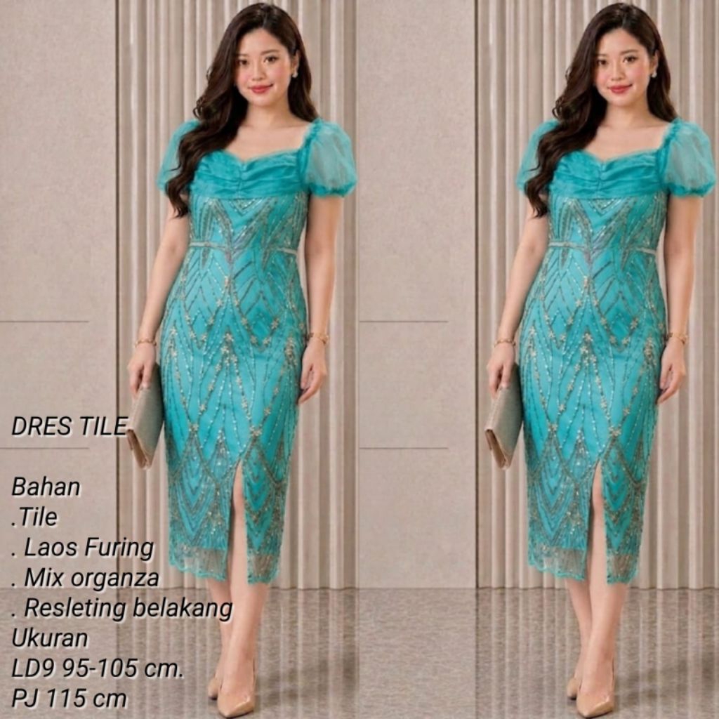 DRES TILE MIX ORGANZA PREMIUM